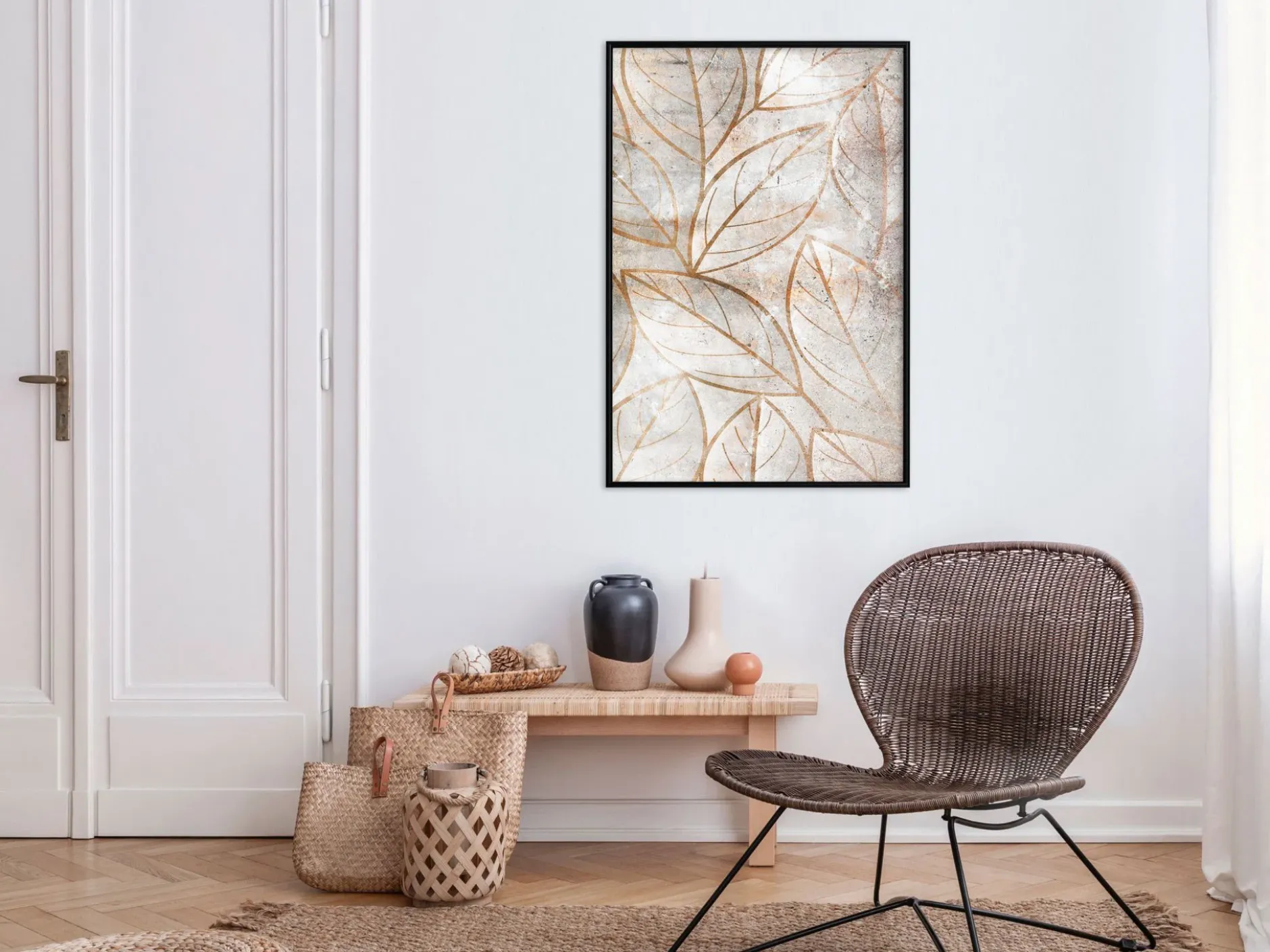 Poster 'Copper Leaves'
