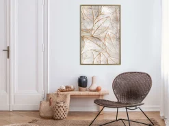 Poster 'Copper Leaves'