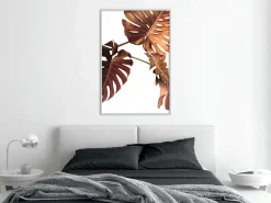 Poster 'Copper Monstera'