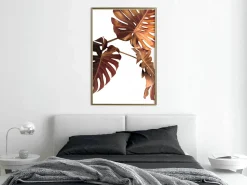 Poster 'Copper Monstera'