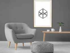 Poster 'Count the Squares'