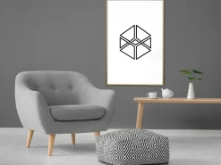Poster 'Count the Squares'