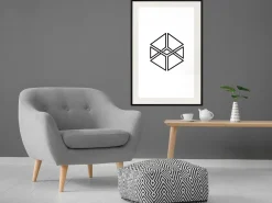 Poster 'Count the Squares'