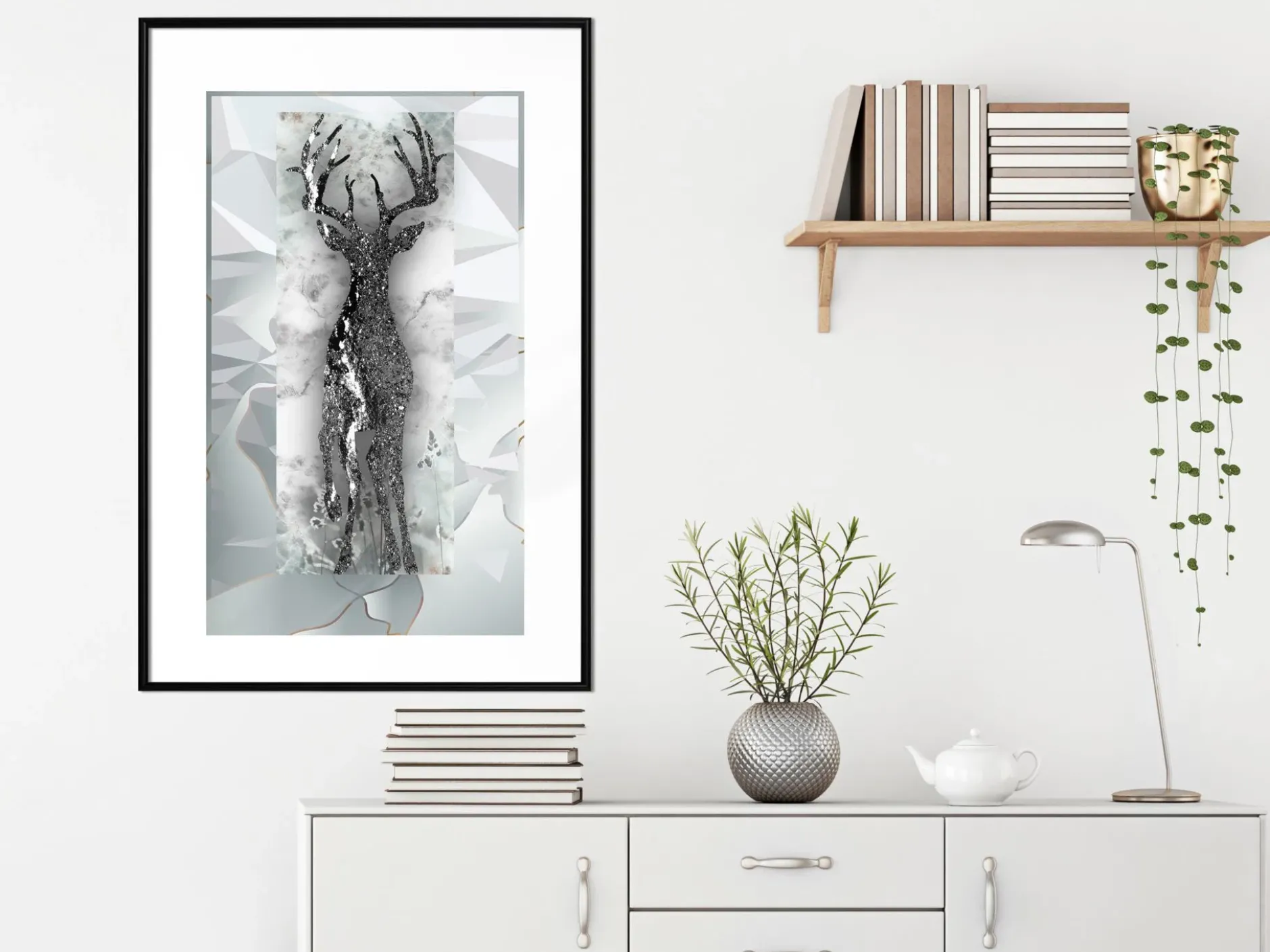Poster 'Crystal Deer'