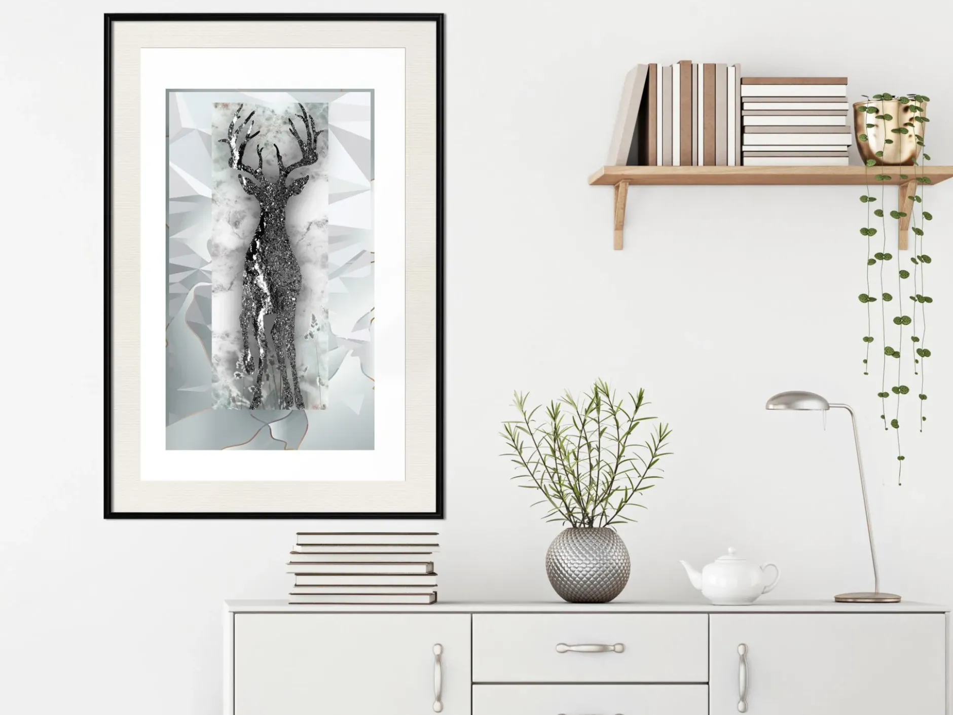 Poster 'Crystal Deer'