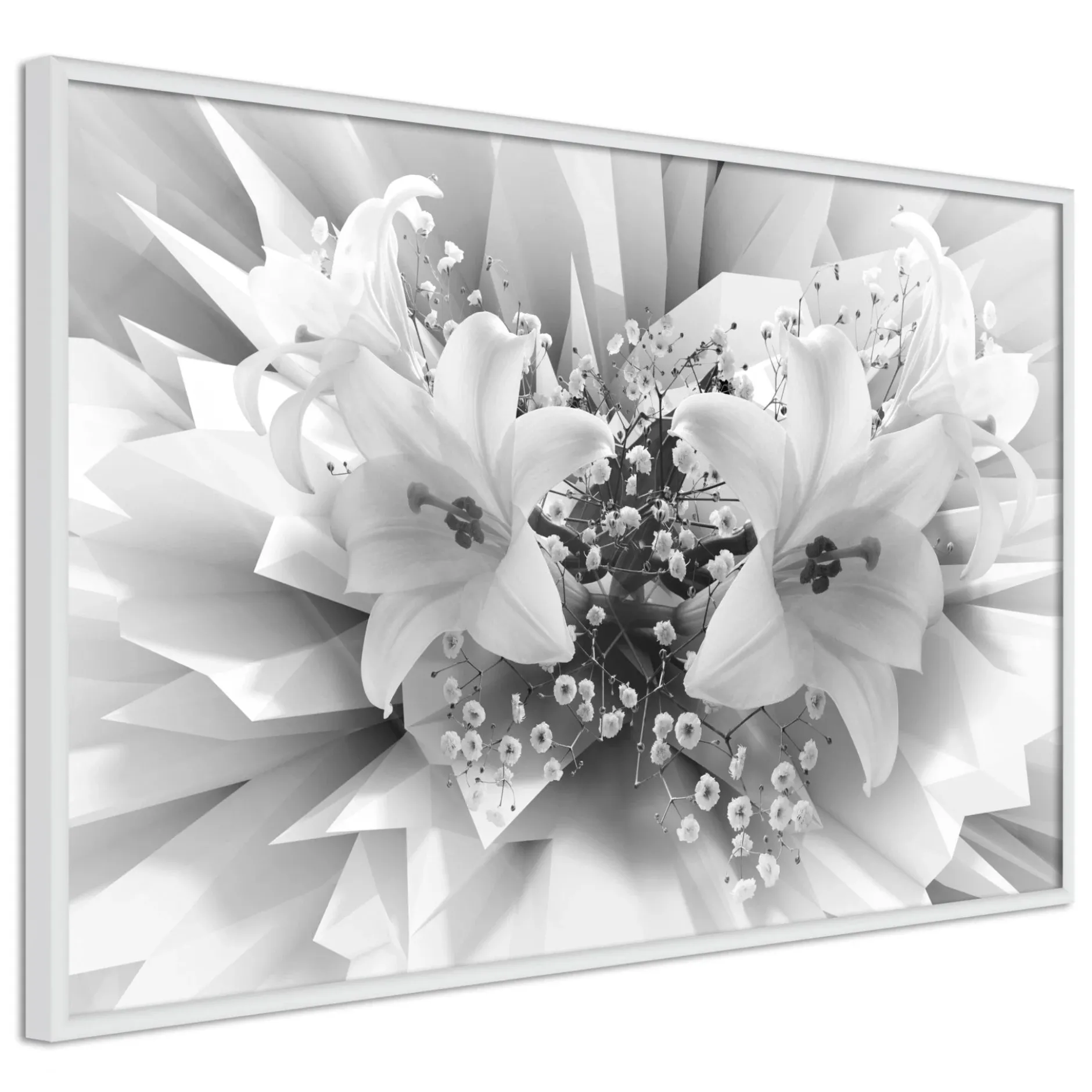 Poster 'Crystal Lillies'