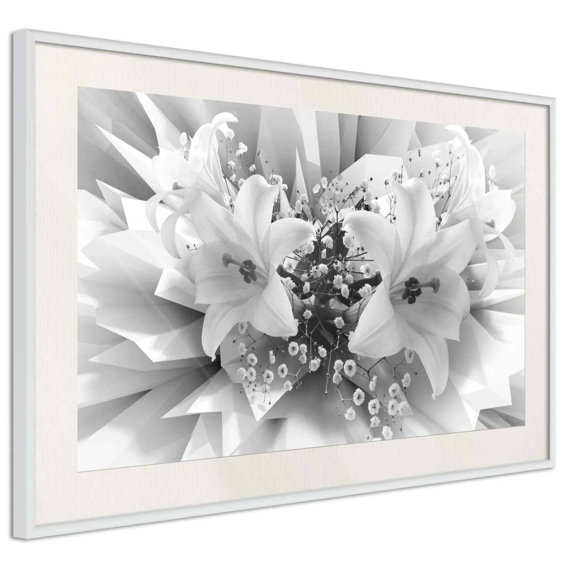 Poster 'Crystal Lillies'