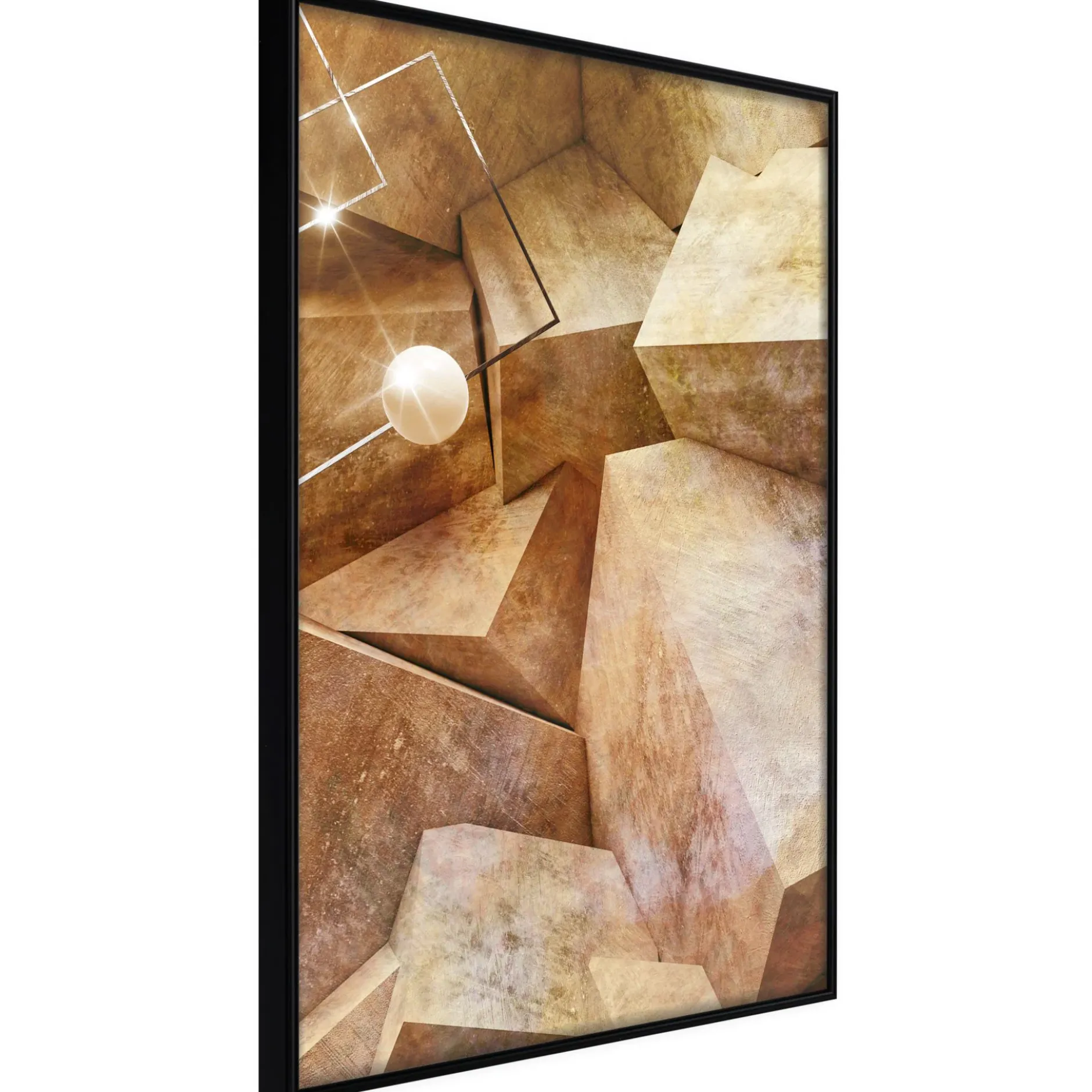 Poster 'Cubic Rocks'