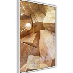 Poster 'Cubic Rocks'