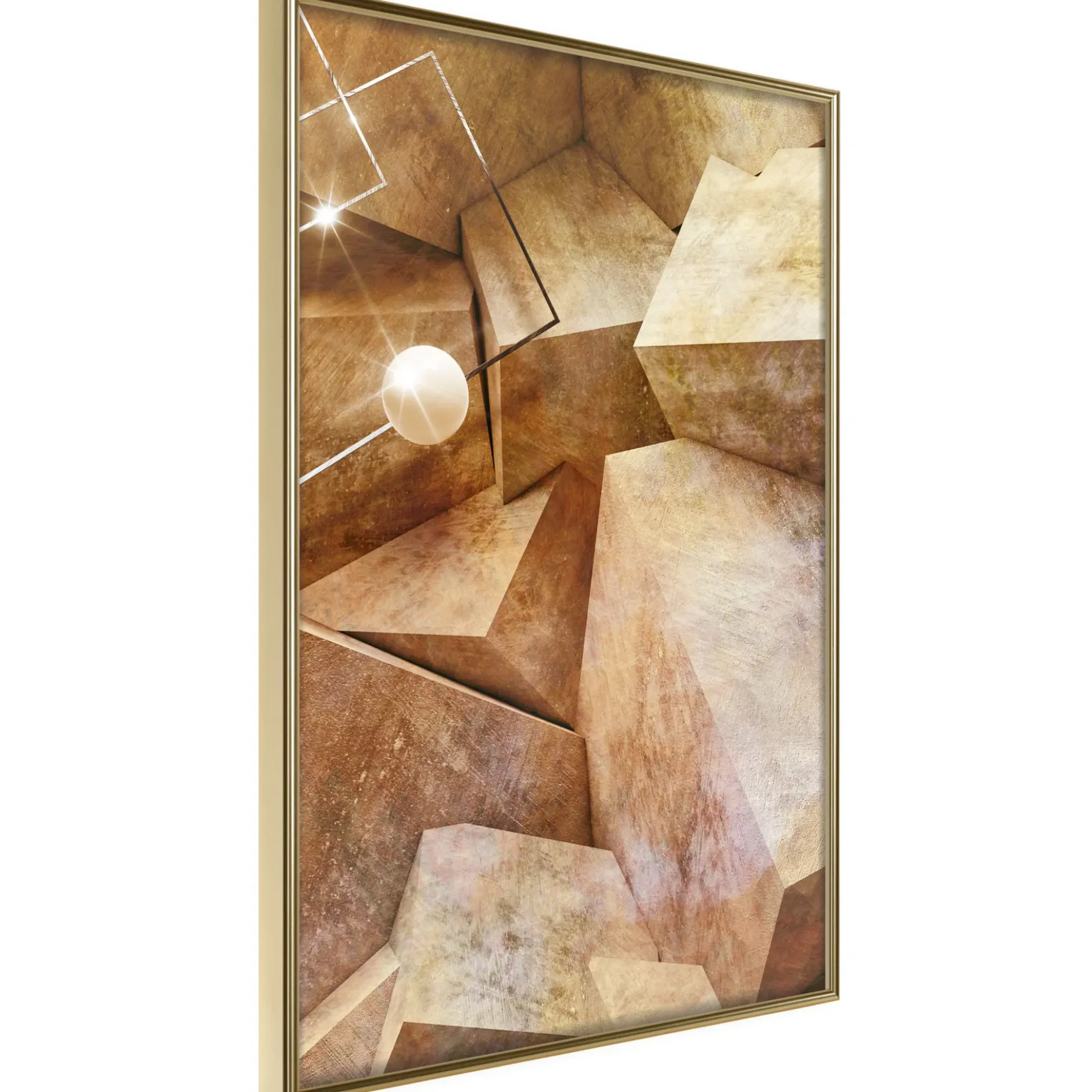 Poster 'Cubic Rocks'