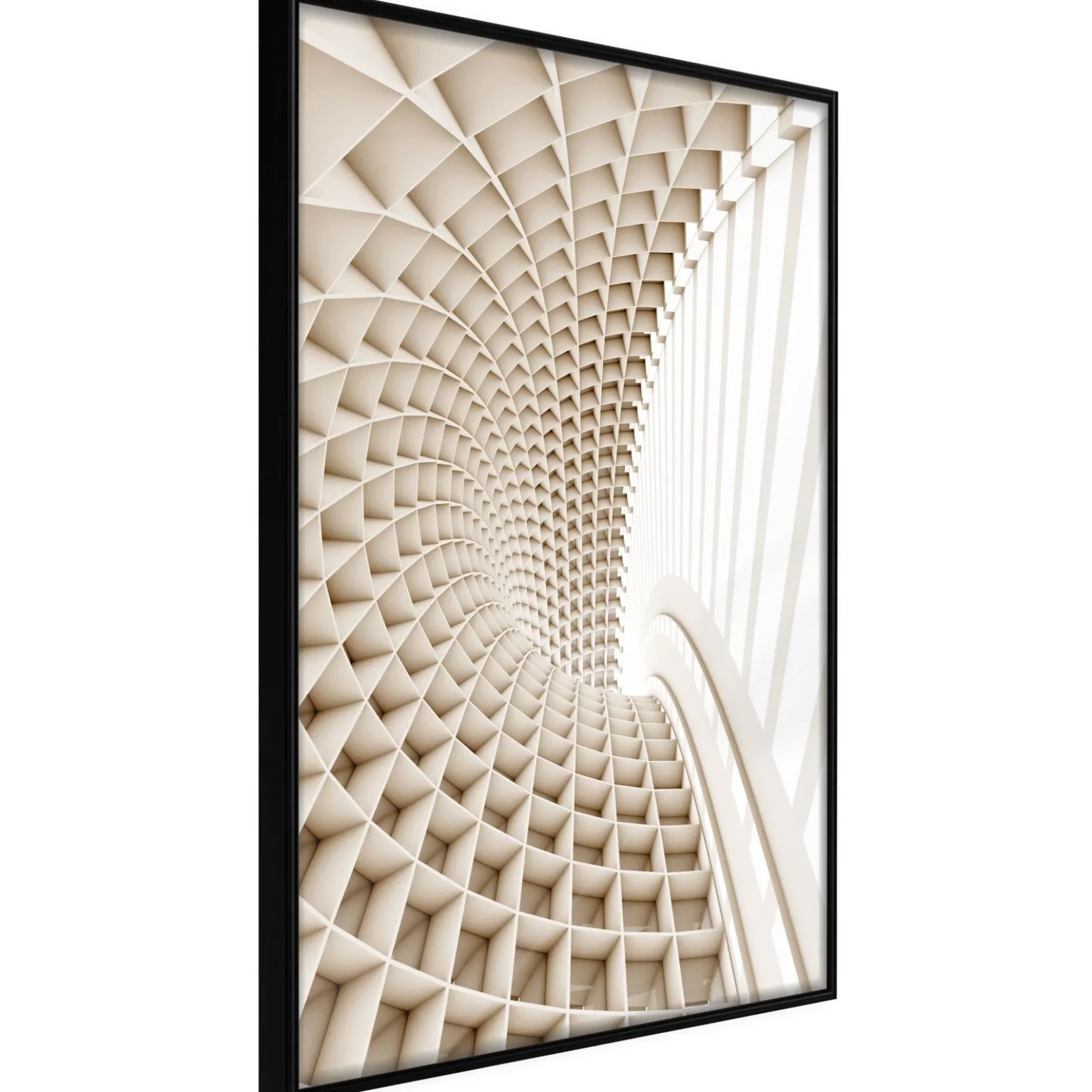 Poster 'Curved Library'