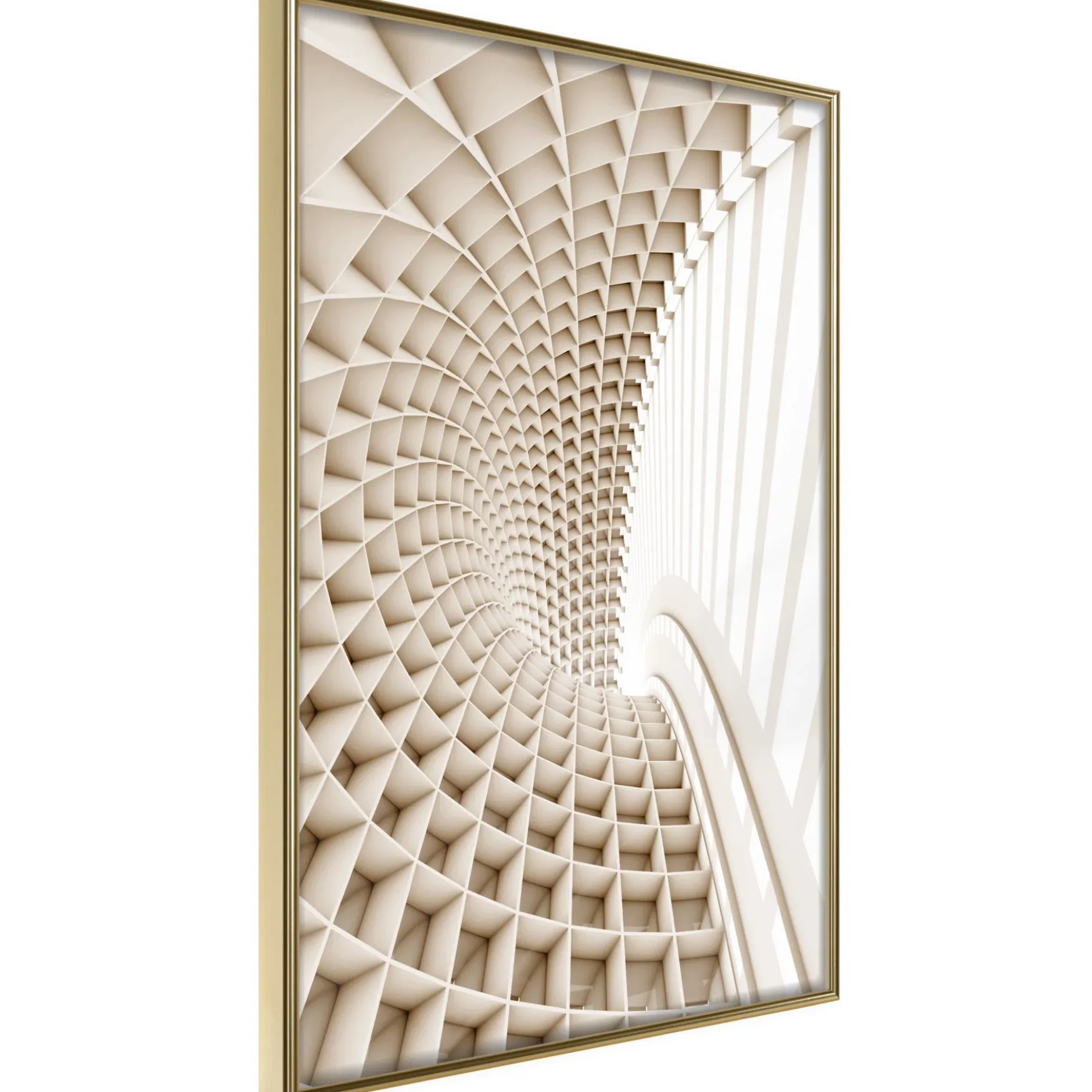 Poster 'Curved Library'