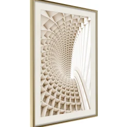 Poster 'Curved Library'