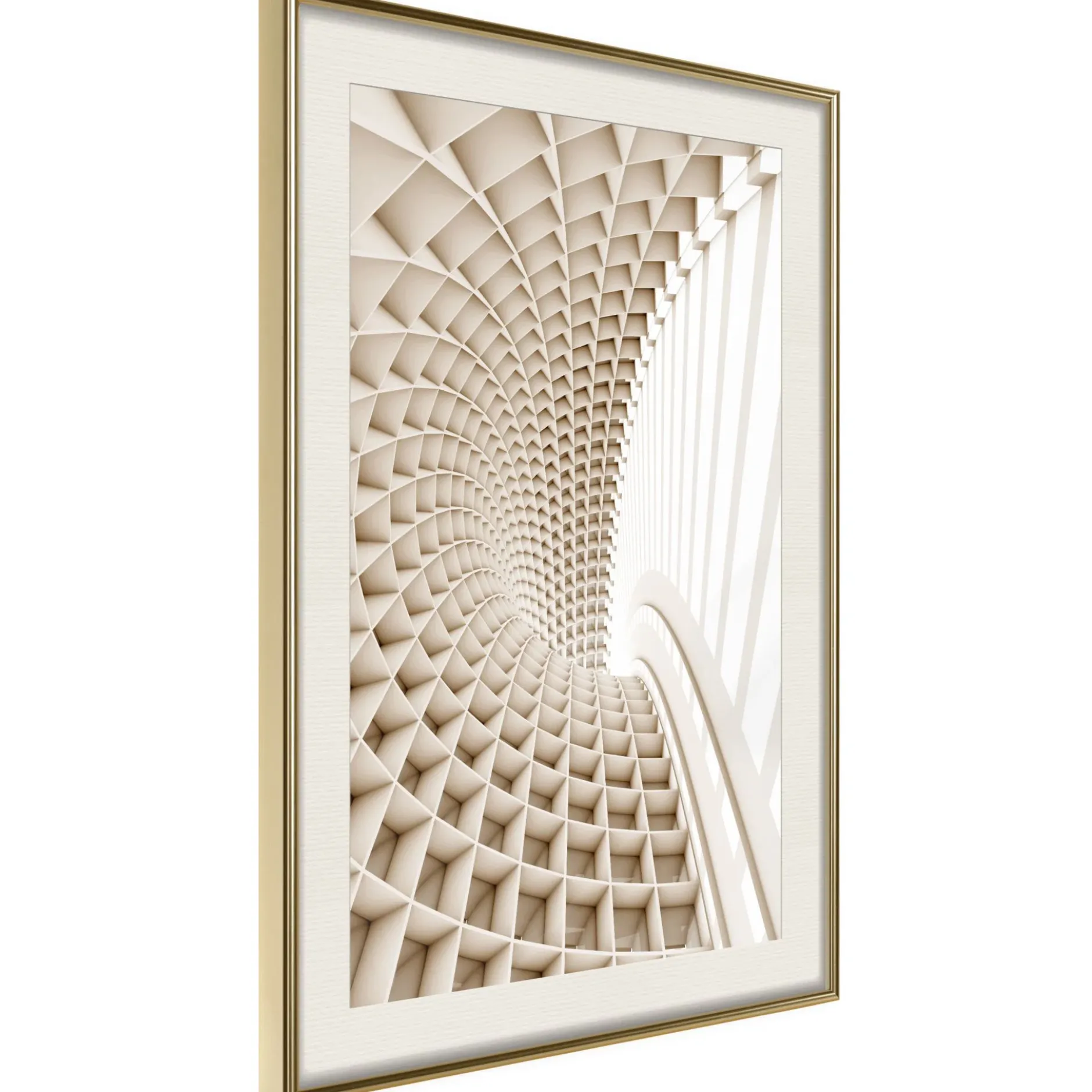 Poster 'Curved Library'
