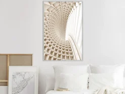 Poster 'Curved Library'