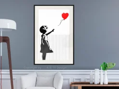 Poster 'Cut Banksy'