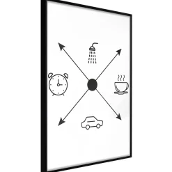 Poster 'Daily Schedule'