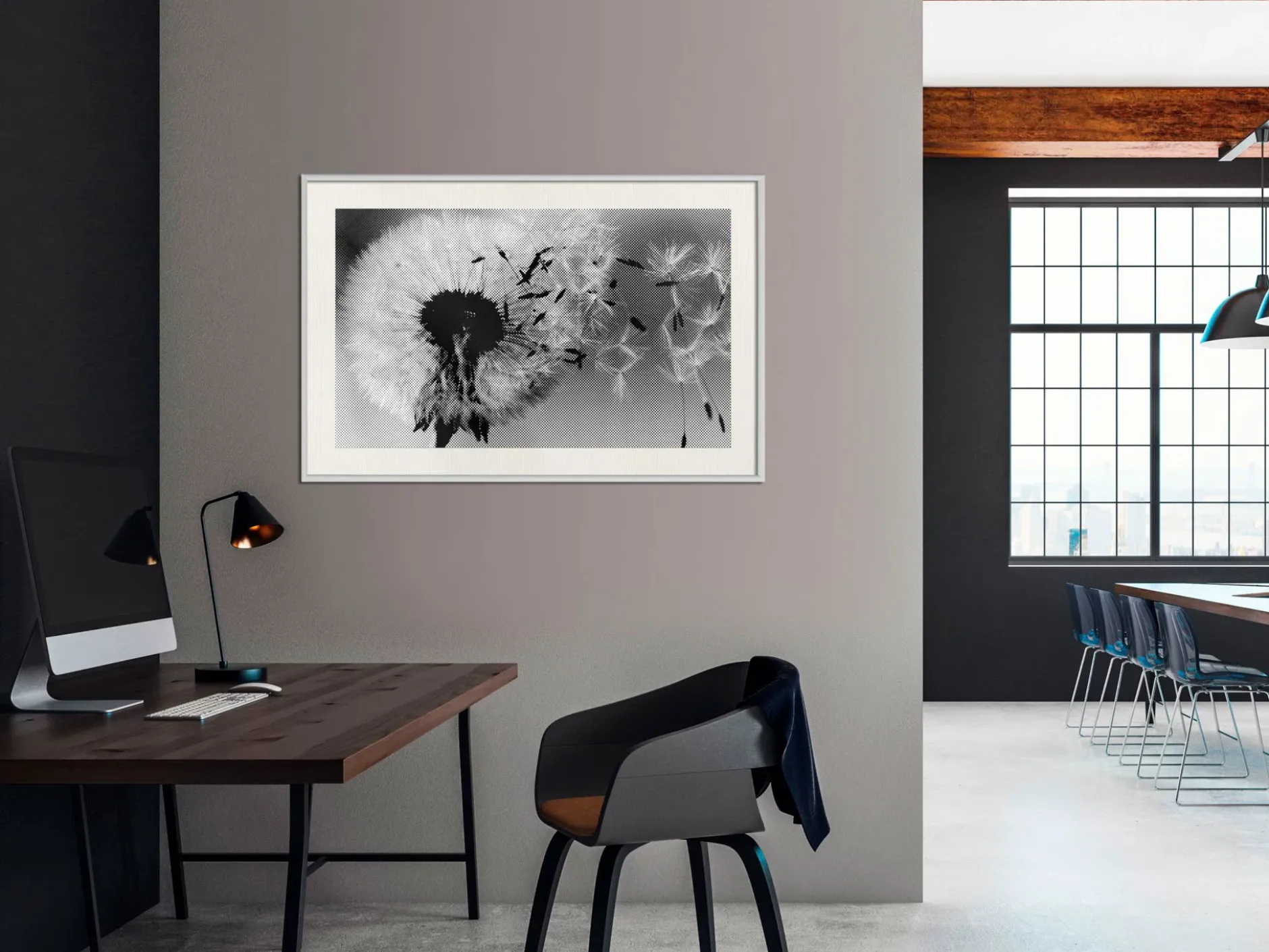 Poster 'Dandelion in the Wind'