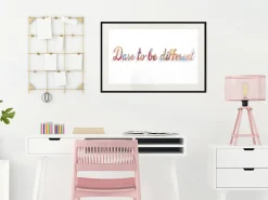 Poster 'Dare To Be Different'