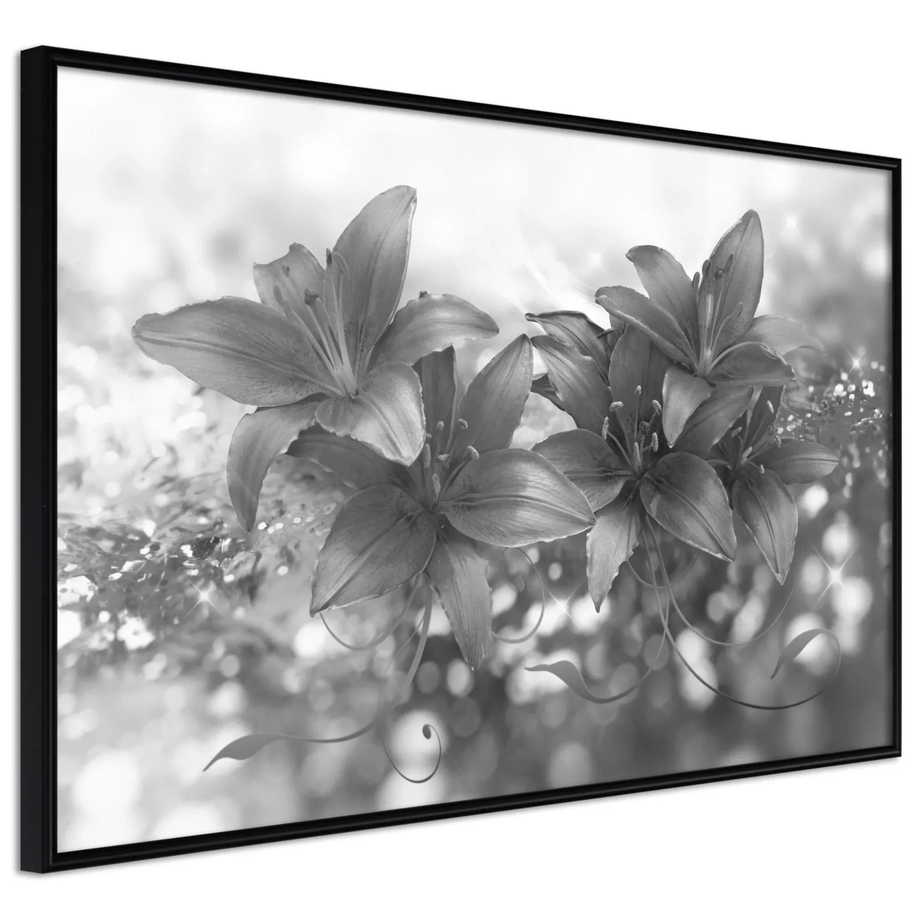 Poster 'Dark Lillies'