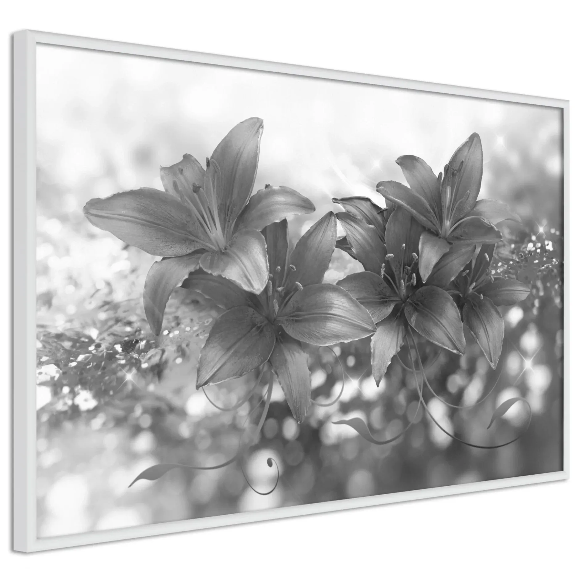 Poster 'Dark Lillies'