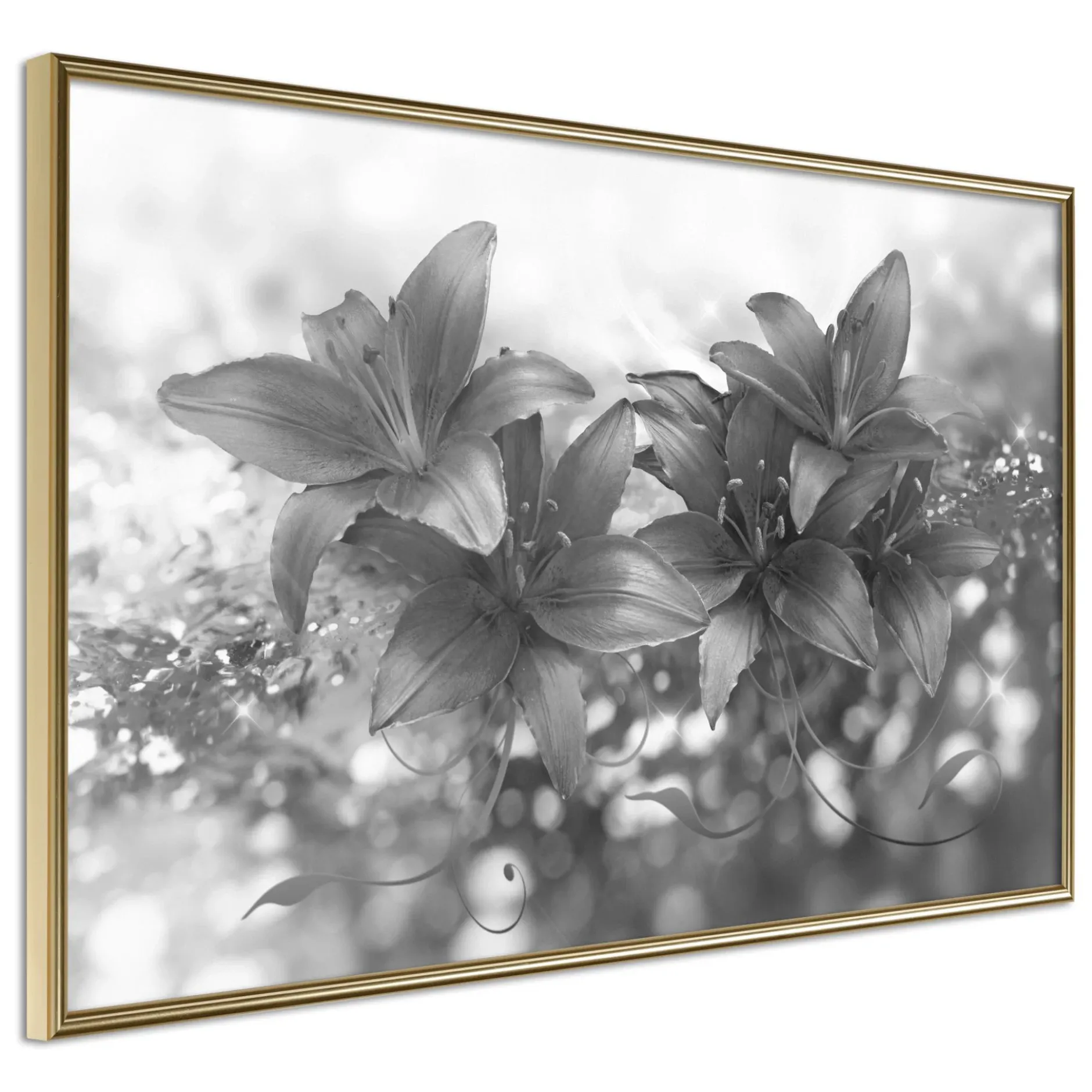 Poster 'Dark Lillies'