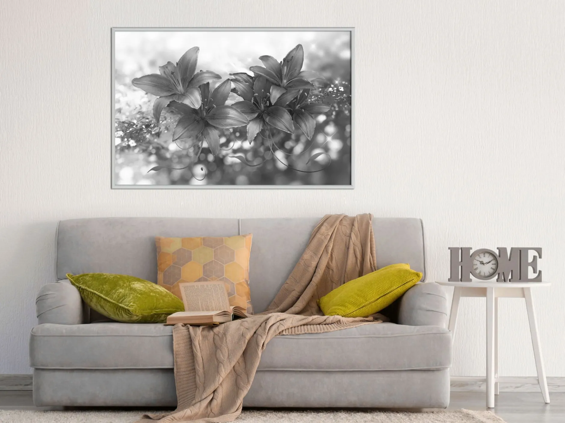 Poster 'Dark Lillies'