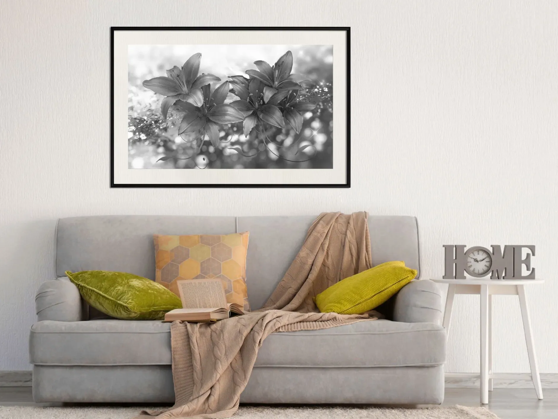 Poster 'Dark Lillies'