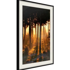 Poster 'Dark Tree Tops'
