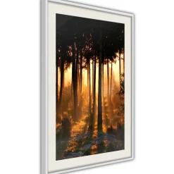 Poster 'Dark Tree Tops'