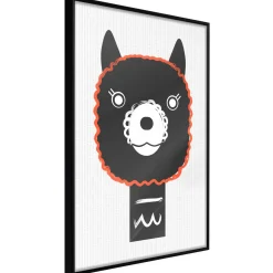 Poster 'Decorative Alpaca'