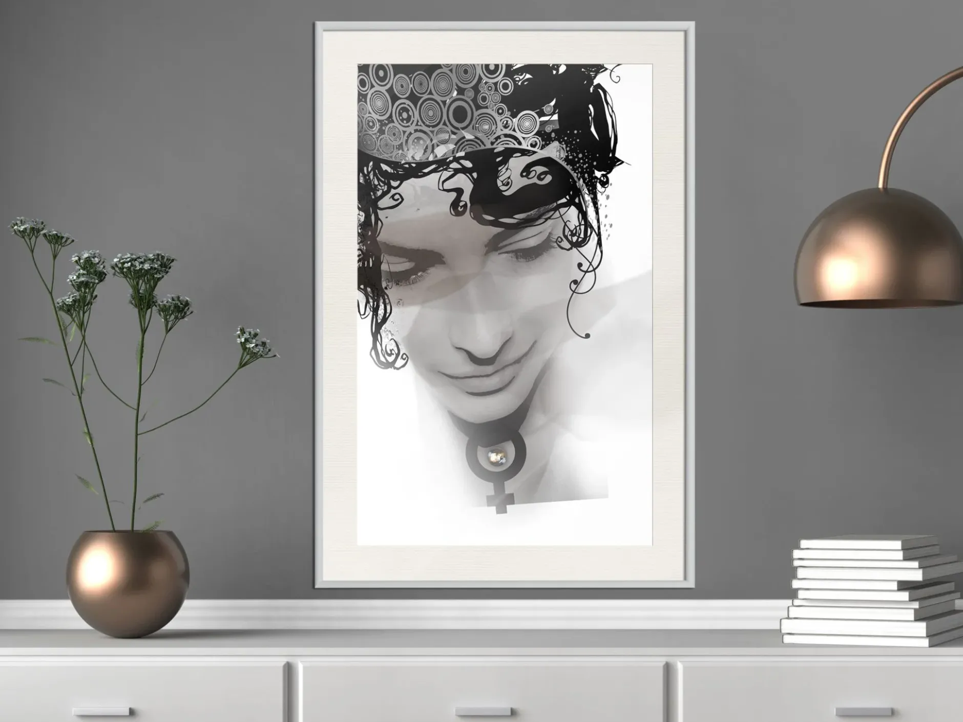 Poster 'Delicate Features'