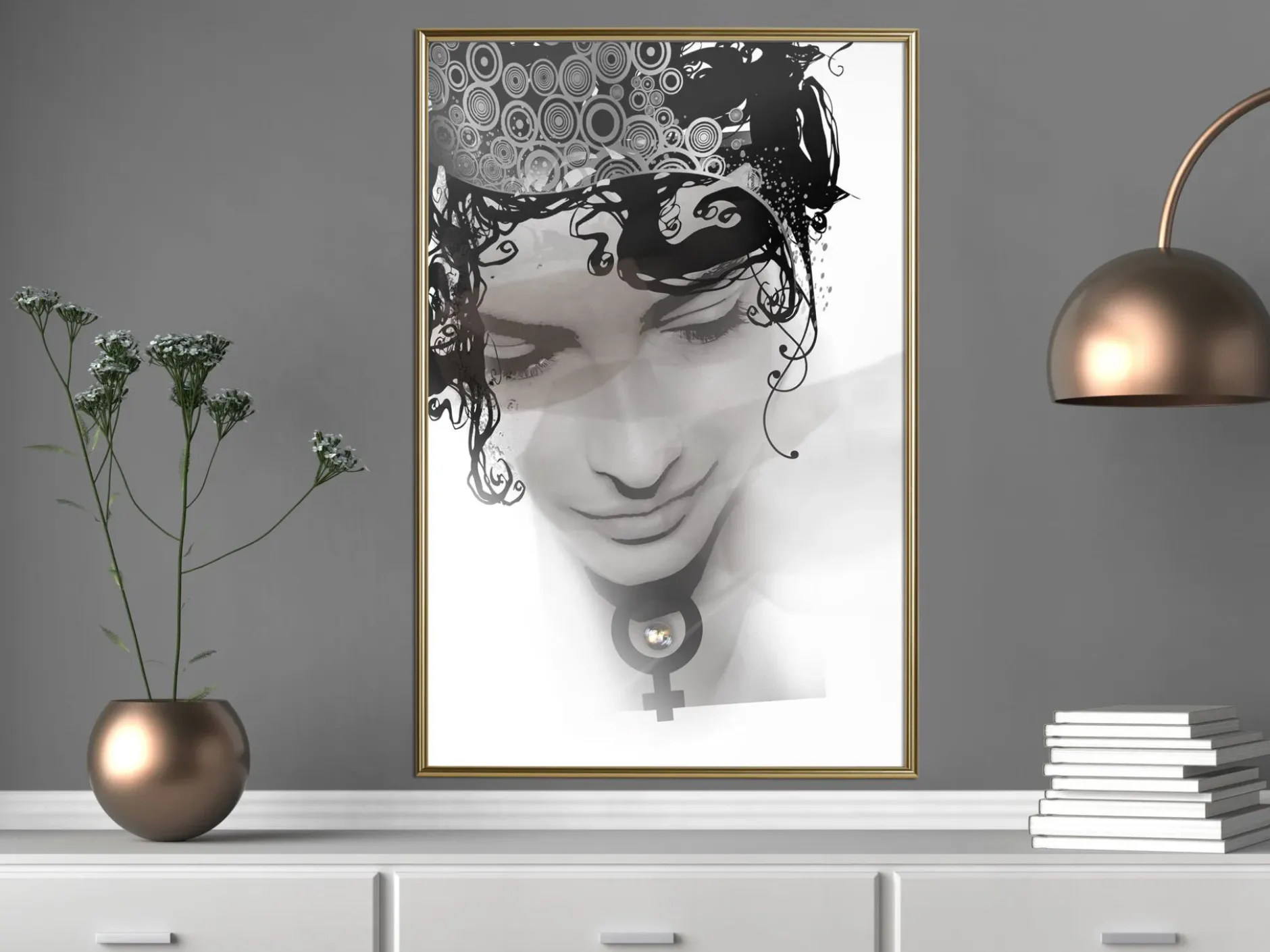Poster 'Delicate Features'