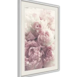 Poster 'Delicate Peonies'