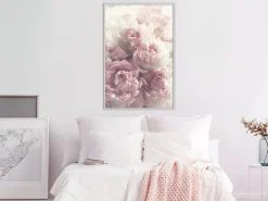 Poster 'Delicate Peonies'