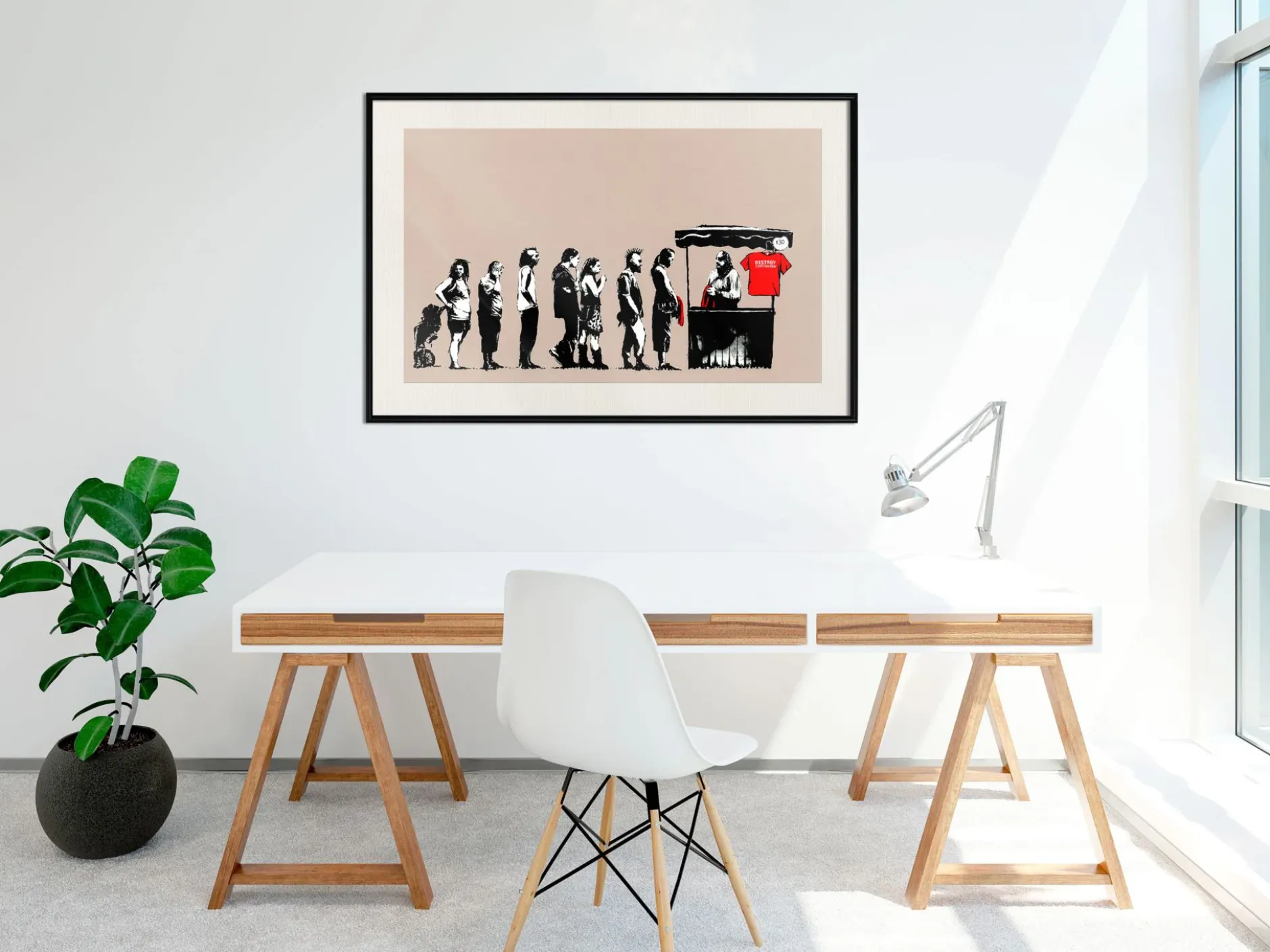 Poster 'Destroy Capitalism'