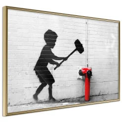 Poster 'Destroy Hydrant'