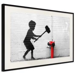 Poster 'Destroy Hydrant'