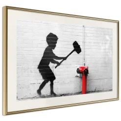 Poster 'Destroy Hydrant'