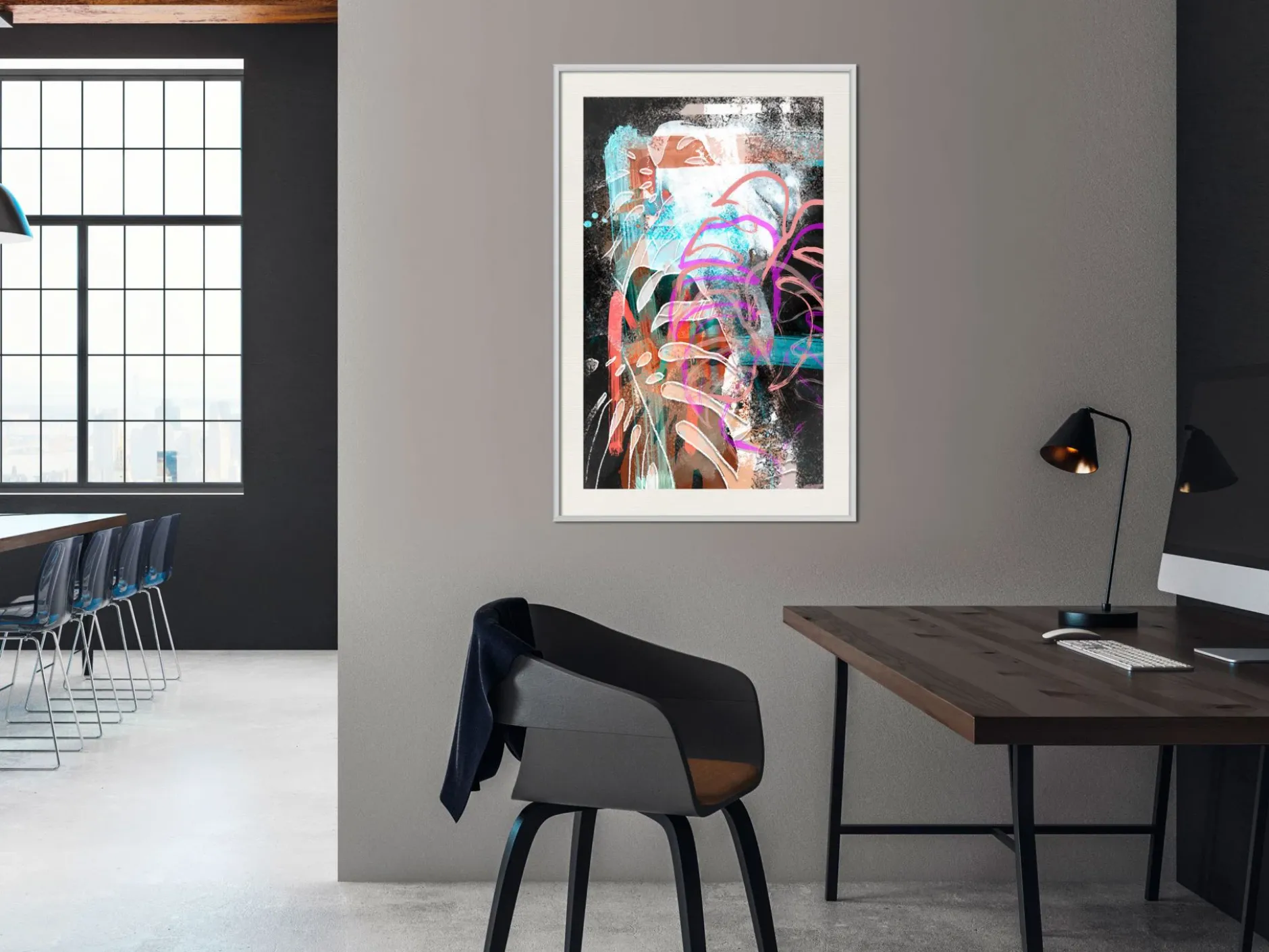 Poster 'Disco Leaves'