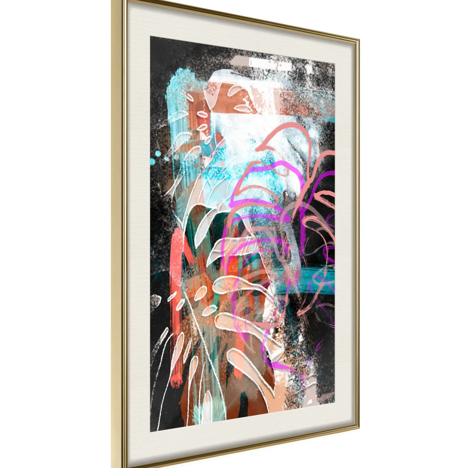 Poster 'Disco Leaves'