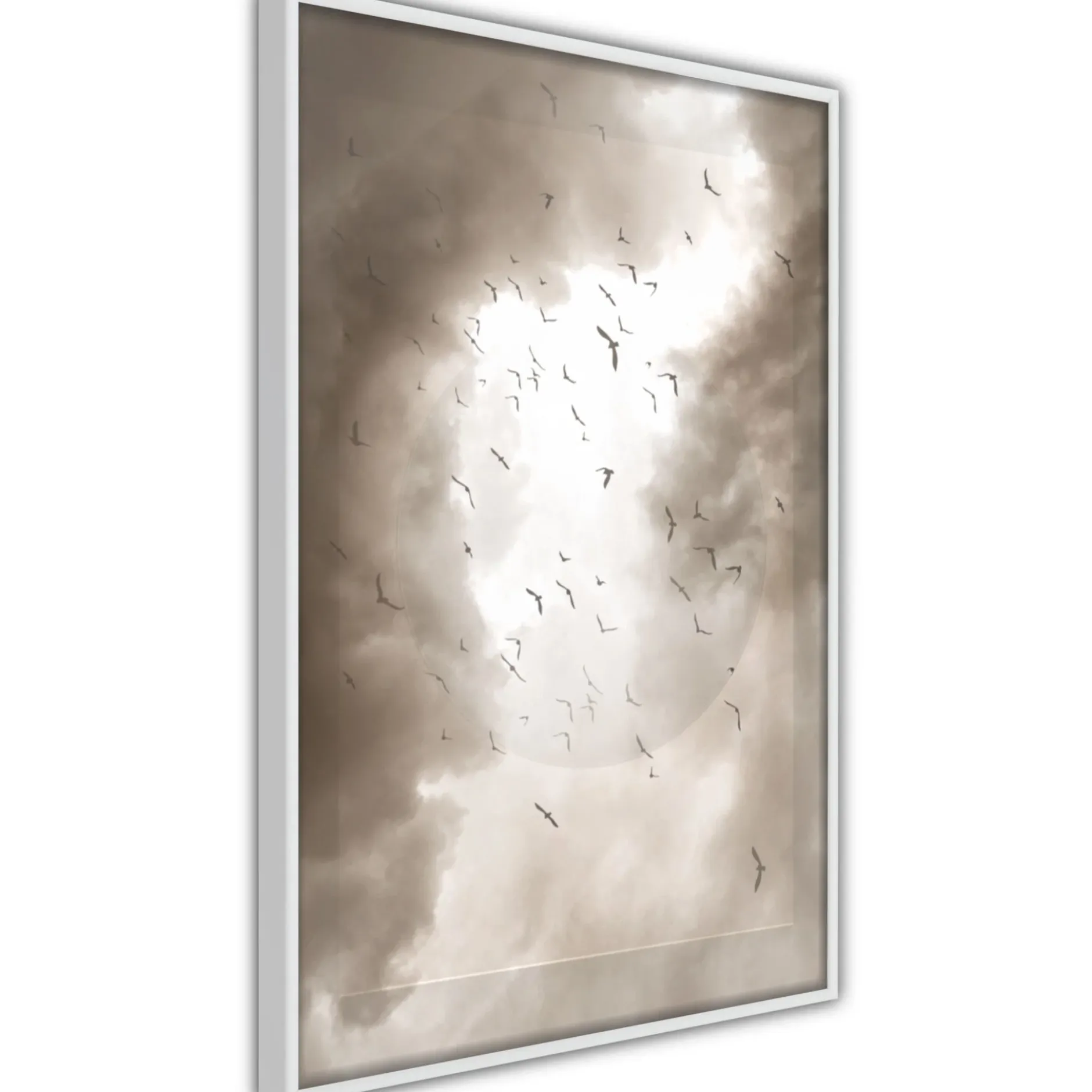 Poster 'Disturbed Flight'