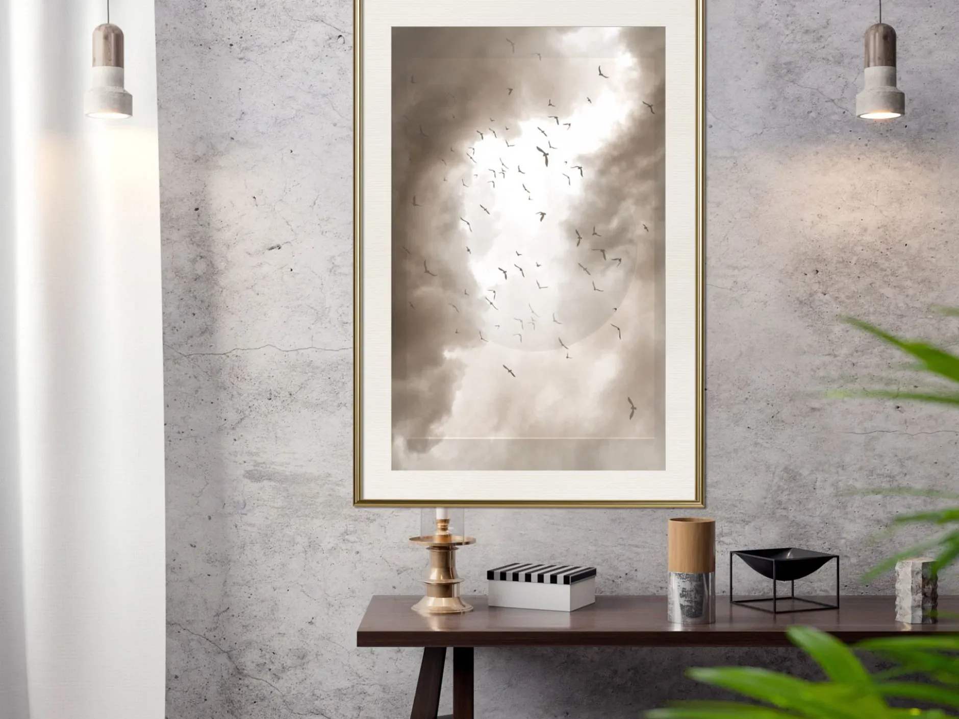 Poster 'Disturbed Flight'