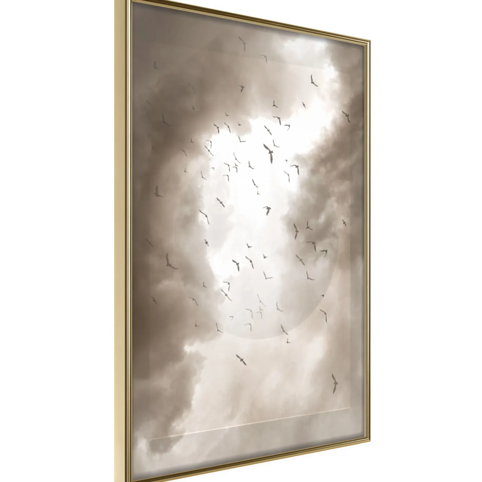 Poster 'Disturbed Flight'