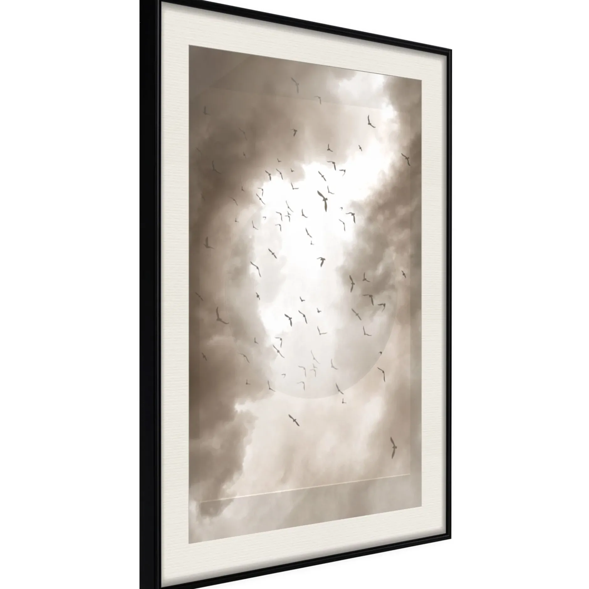 Poster 'Disturbed Flight'