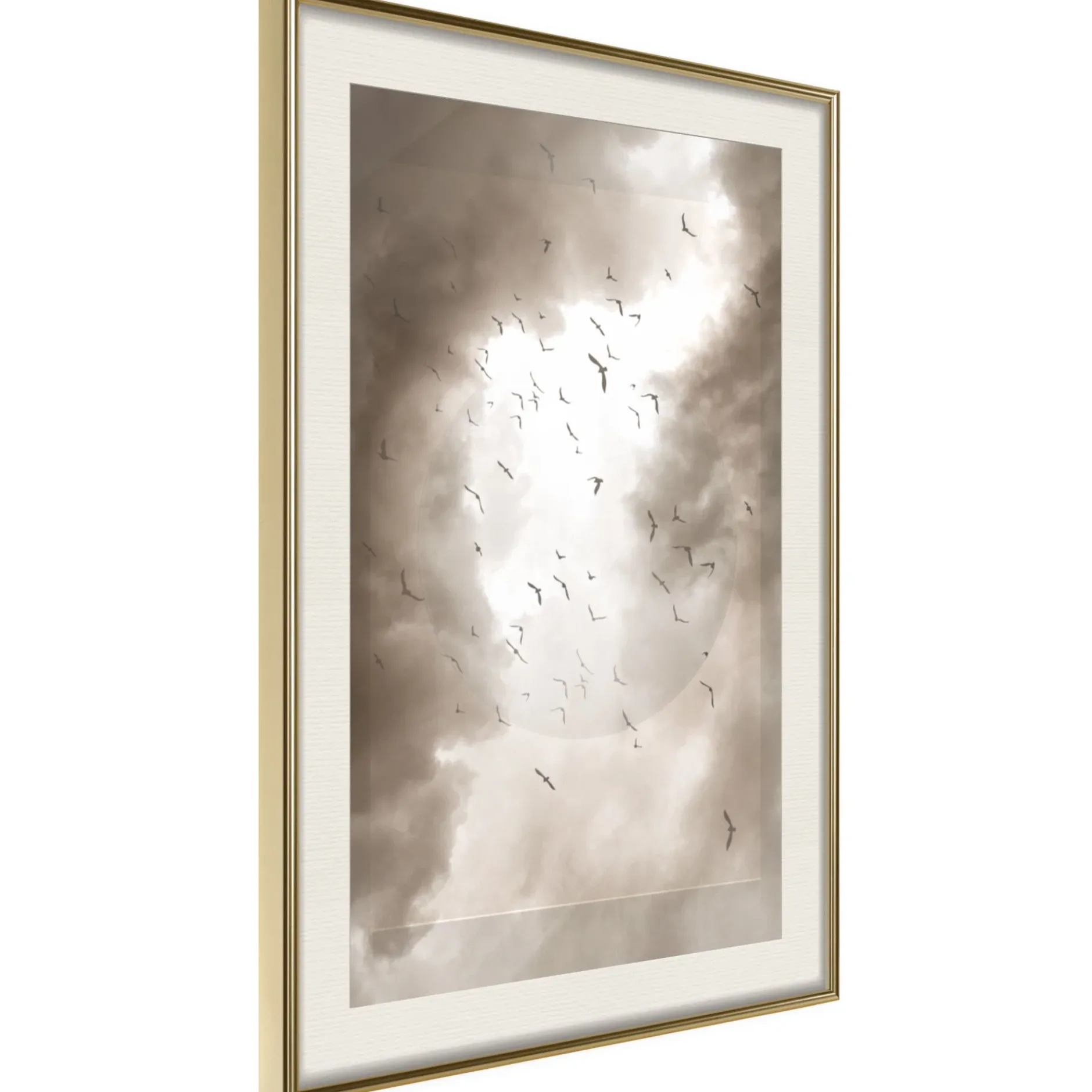 Poster 'Disturbed Flight'