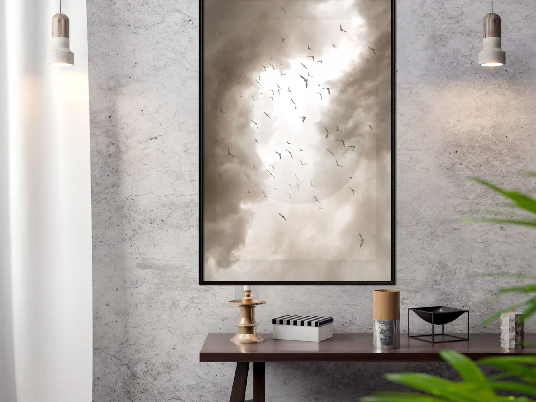 Poster 'Disturbed Flight'