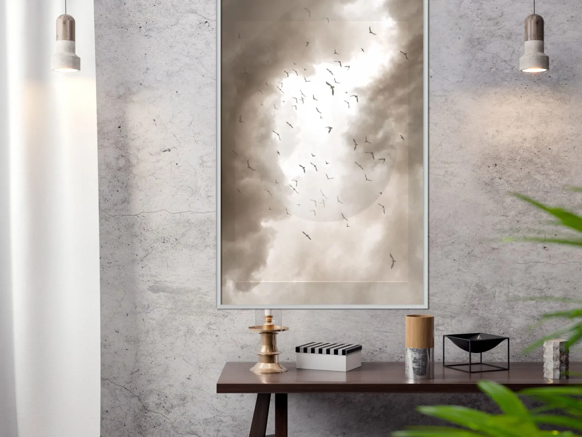 Poster 'Disturbed Flight'