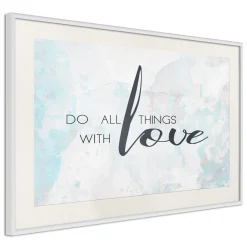 Poster 'Do All Things With Love'