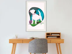 Poster 'Dog and Ball'